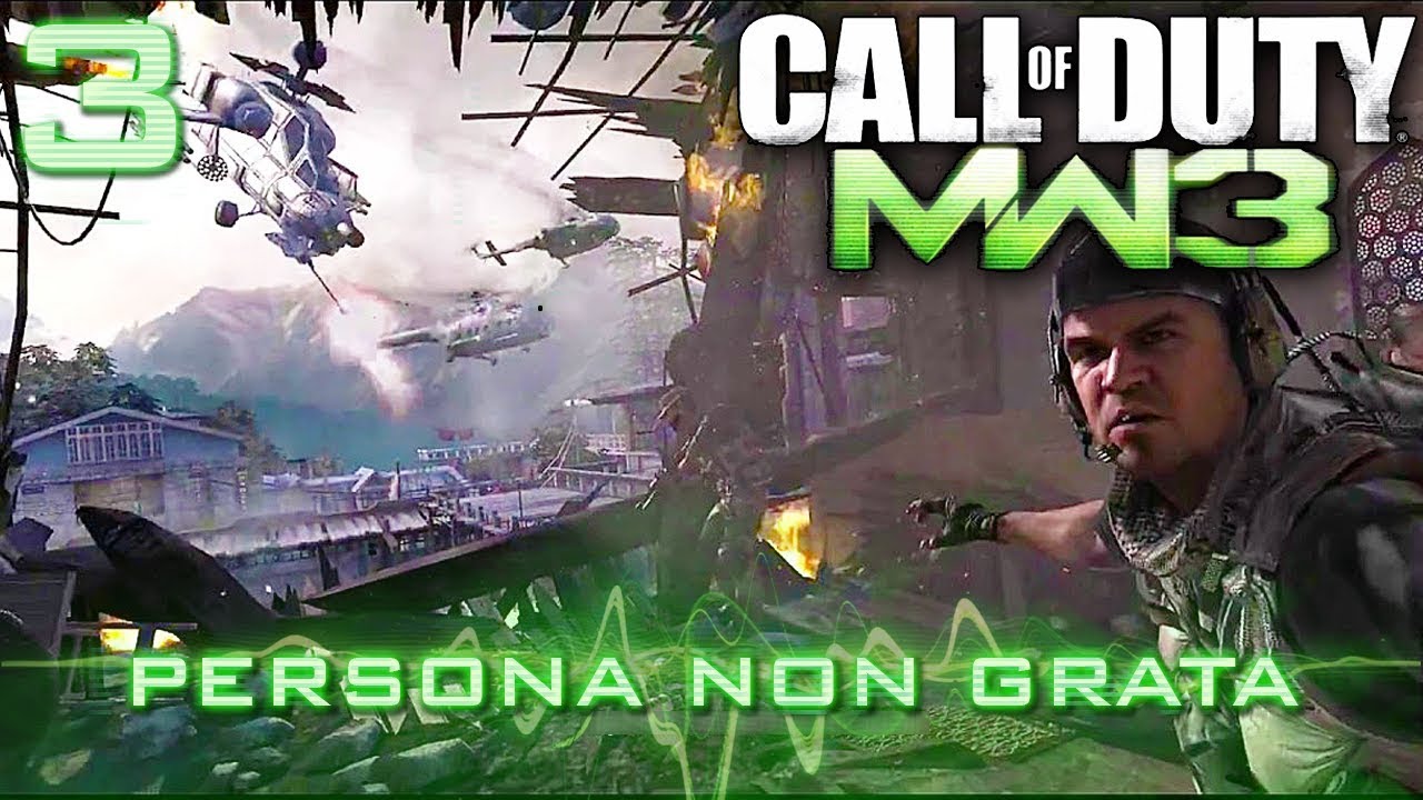 Call of Duty: Modern Warfare 3 - Walkthrough - Mission 3 - Persona Non Grata (VETERAN) NO COMMENTARY