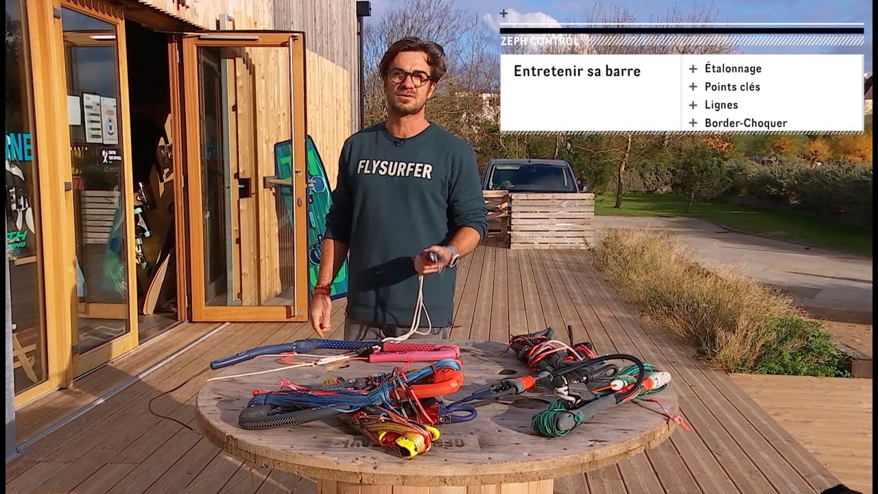 Comment entretenir et ajuster sa barre de kitesurf ?