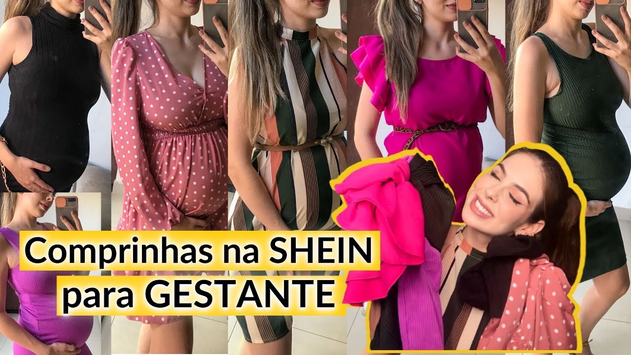 Comprinhas na SHEIN para grávida | roupas de gestante | Ingrid Lorrane da Costa silva
