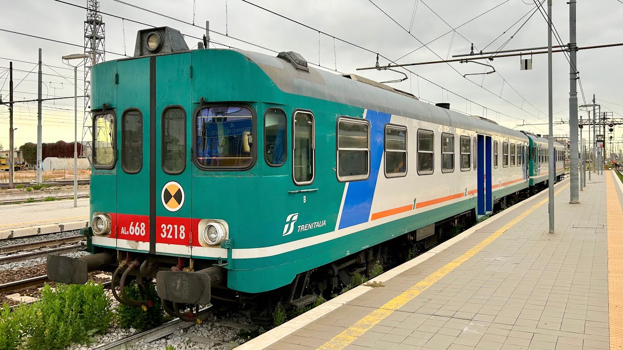 ALn 668 3218 + 3178 in  arrivo a Foggia