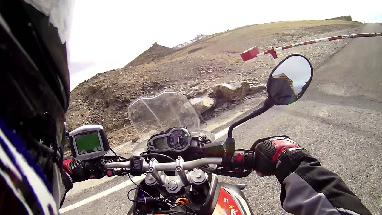 Pico Veleta 2550 metres on Triumph Tiger 800XC in the Sierra Nevada Mountains in Southern Spain