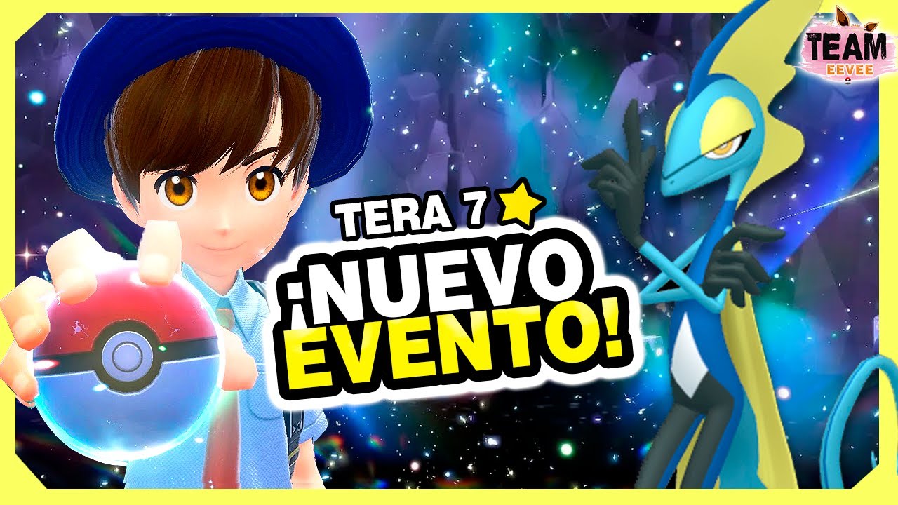 ✨ &iexcl;&iexcl;TERAINCURSIONES DE 7★ CON INTELEON EL IMBATIBLE Llegan a Pok&eacute;mon Escarlata y P&uacute;rpura!!