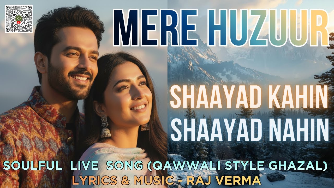 💔Mere Huzuur 💔| Shayad Kahin Shayad Nahi 💔| Soulful Live Song / Ghazal (Qawwali style)🎶✨💔
