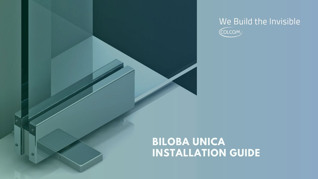 COLCOM Biloba Unica Door Closer Installation Guide | Step-by-Step Tutorial
