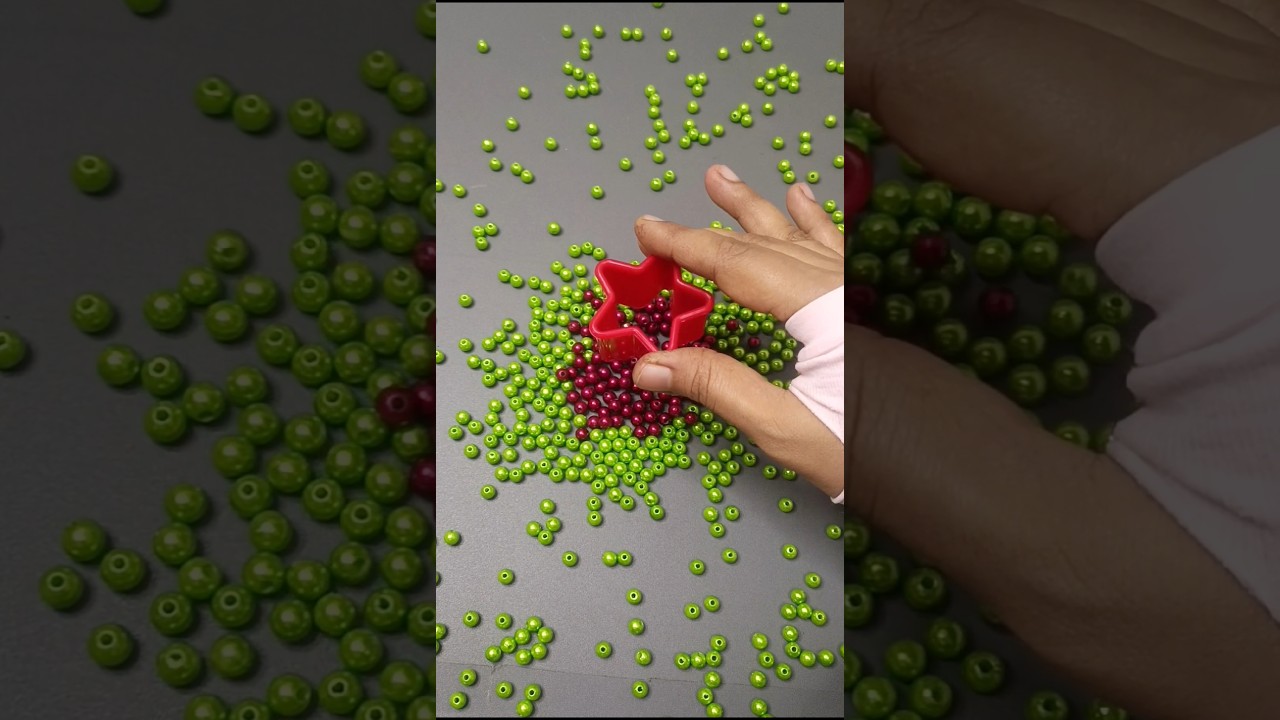 ASRM Satisfying Two colour beautiful beads ... #shorts
