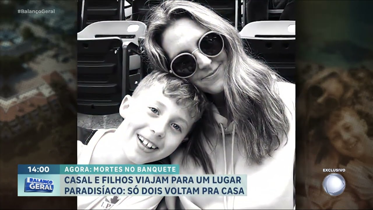 Mãe e filho morrem após jantar em resort de luxo na República Dominicana | BALANÇO GERAL
