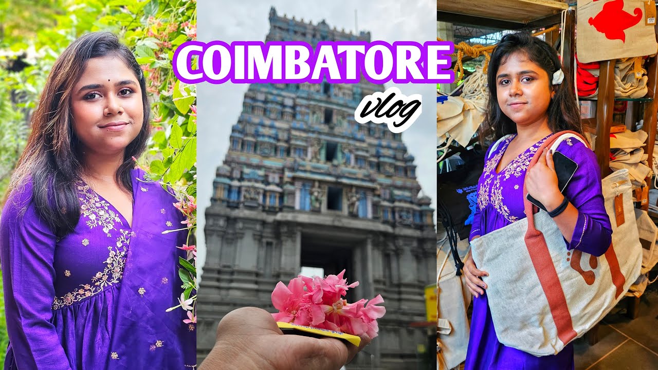 Exploring Tourist Places of COIMBATORE under ₹900 in a bus