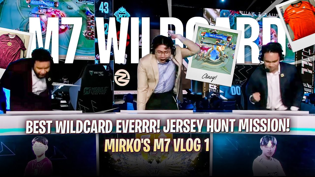 BEST WILDCARD EVERRR! JERSEY HUNT MISSION! M7 Opening Ceremony SHOOT & MORE!! Mirko's M7 Vlog 1