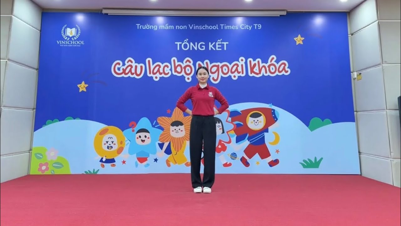 Nhảy nhóm 1: Bé mở hội đón xuân (đồng diễn)