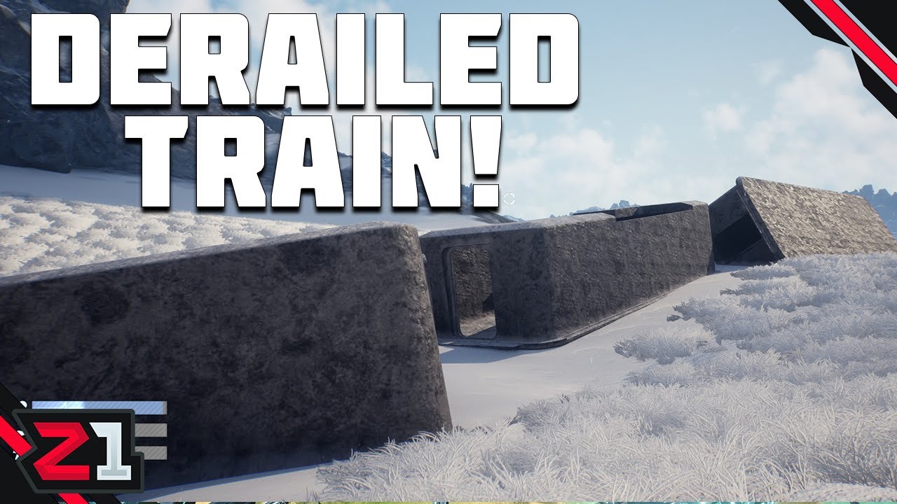 A DERAILED Train And A Secret Cave?! Heat Death Survival Train [E3]