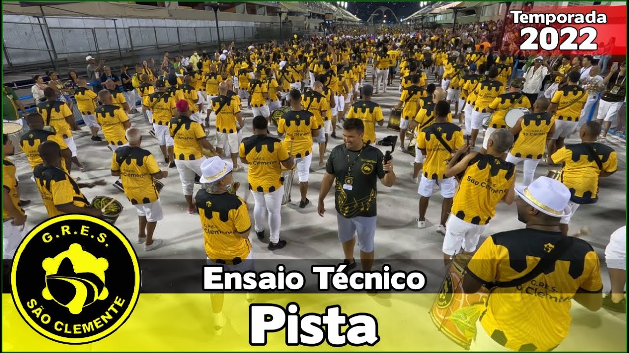 São Clemente 2022 | Pista - Ensaio Técnico | Samba ao vivo - #ET22