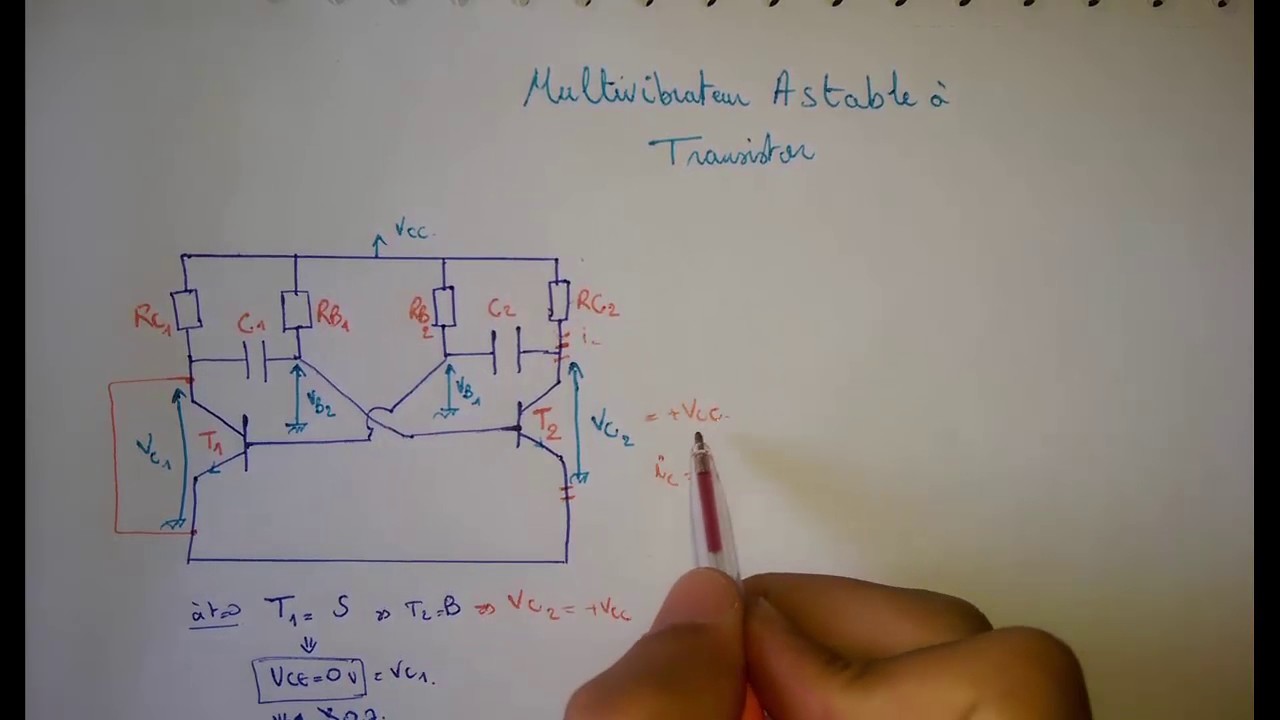 Multivibrateur Astable à Transistor 