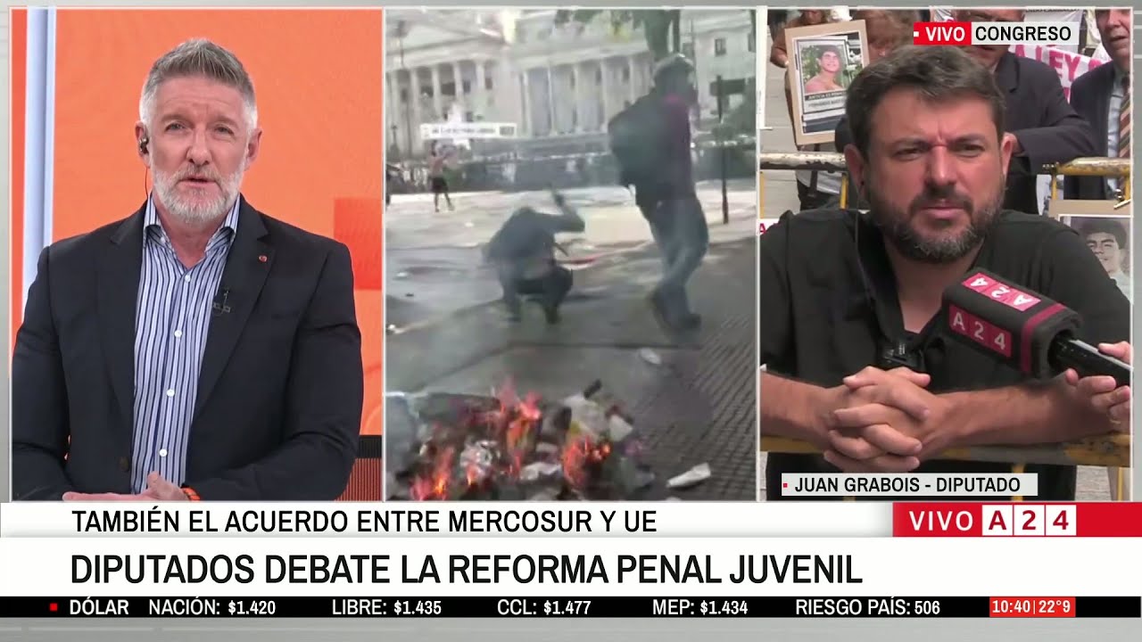 📢 JUAN GRABOIS CRITICA LA REFORMA PENAL JUVENIL