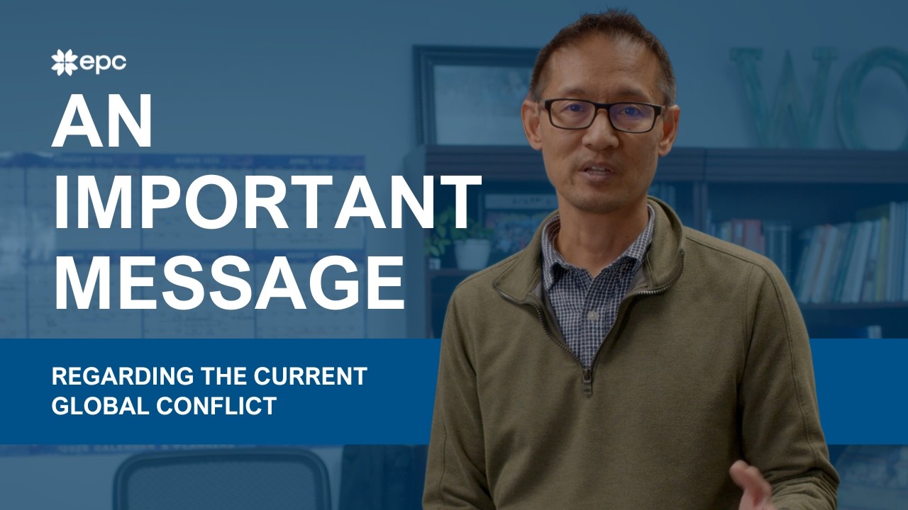 An Important Message From Gabriel de Guia On The Current Global Conflict