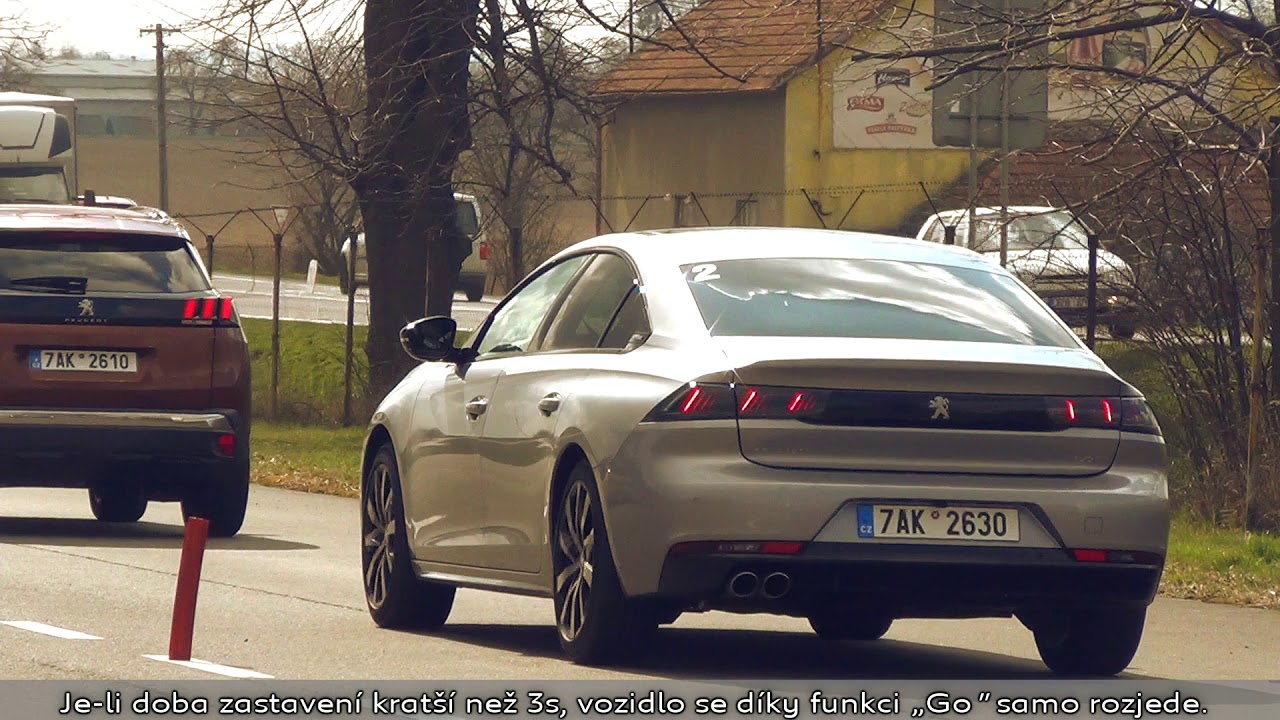 Technologie Peugeot | Adaptivní tempomat s funkcí Stop & Go