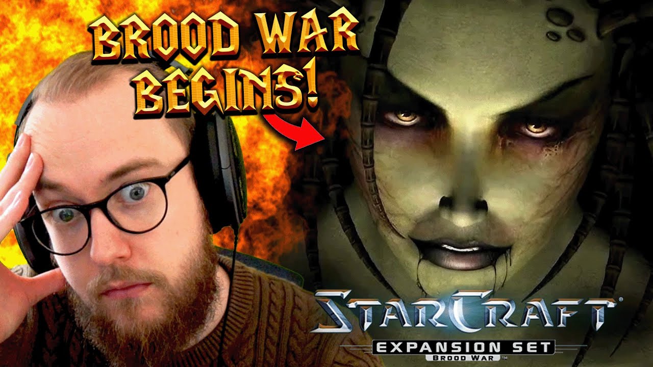 I Finally Tried Starcraft 1 BROOD WAR Expansion!