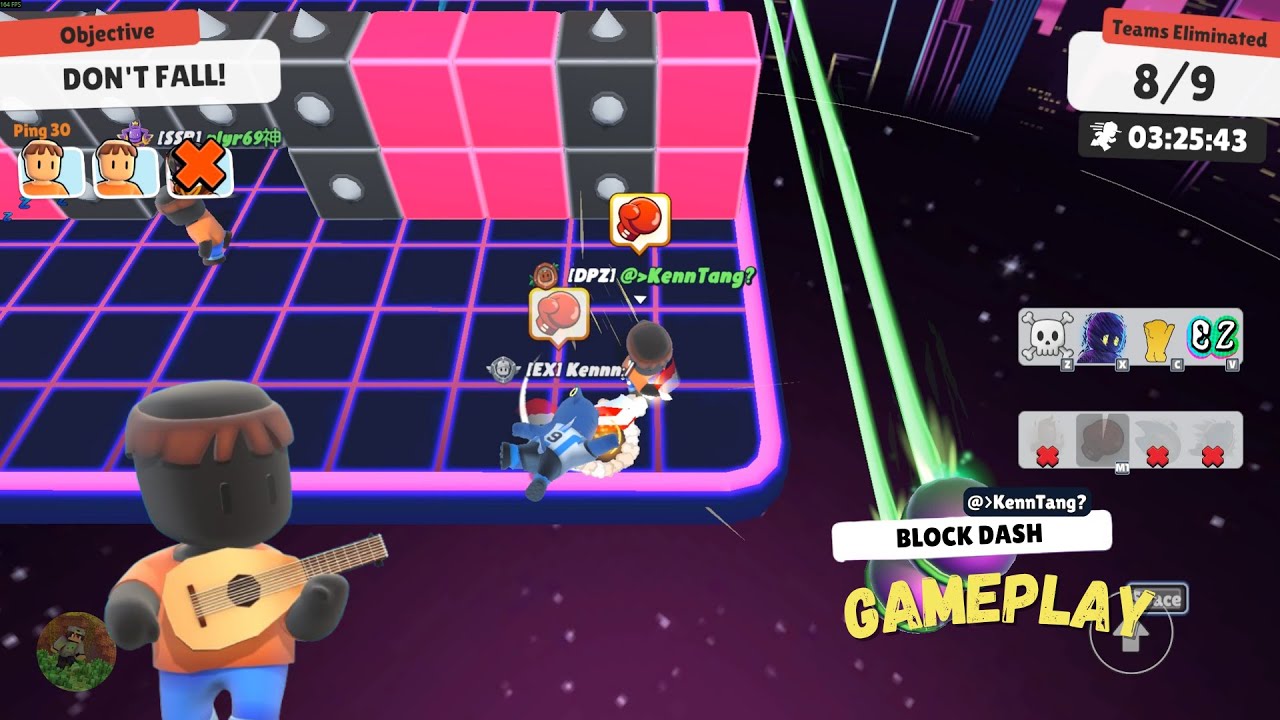 My Best Stumble Guys Block Dash Moments! No Music - #stumbleguys