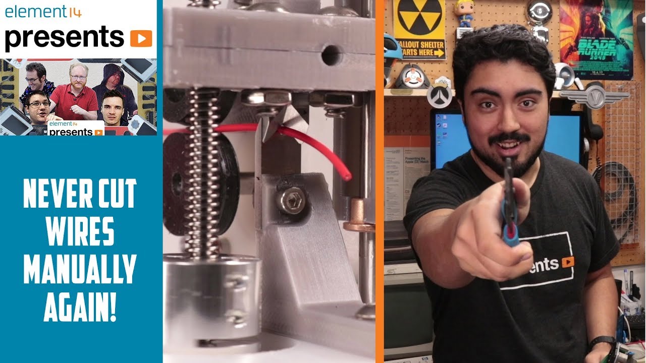 Arduino Automatic Wire Cutter and Stripper