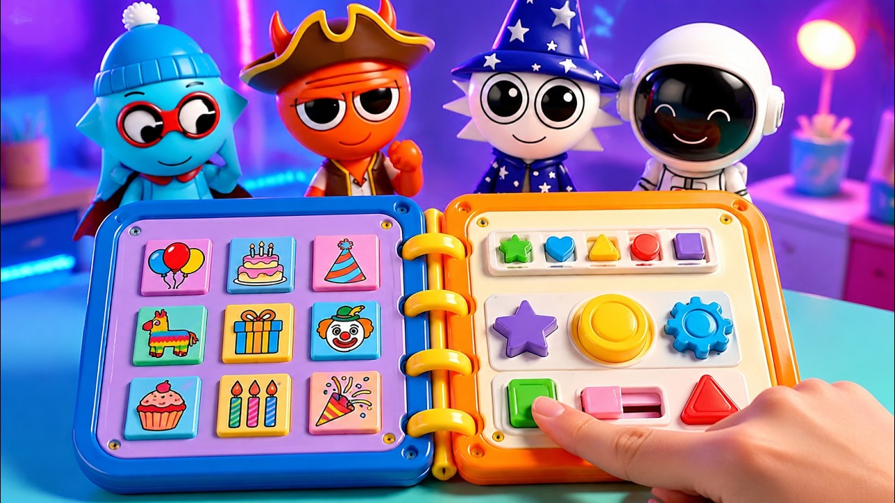 OREN e PINKI JOGAM JUNTOS! 📖 Livro de Atividades Interativo e Divertido