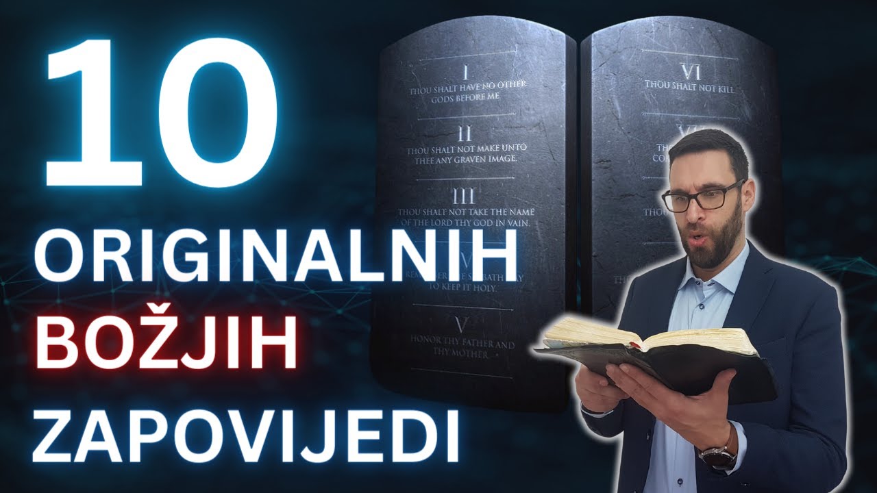 10 originalnih BOŽJIH zapovijedi!