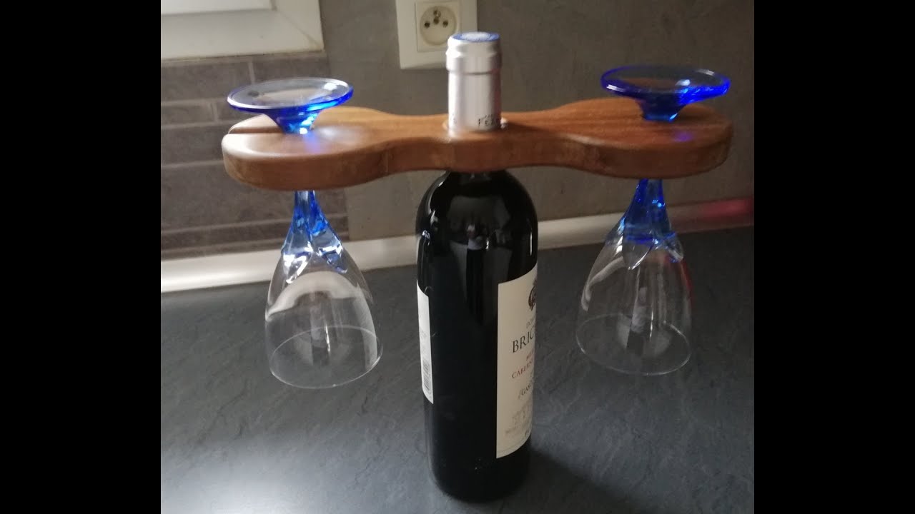 support de verre à vin