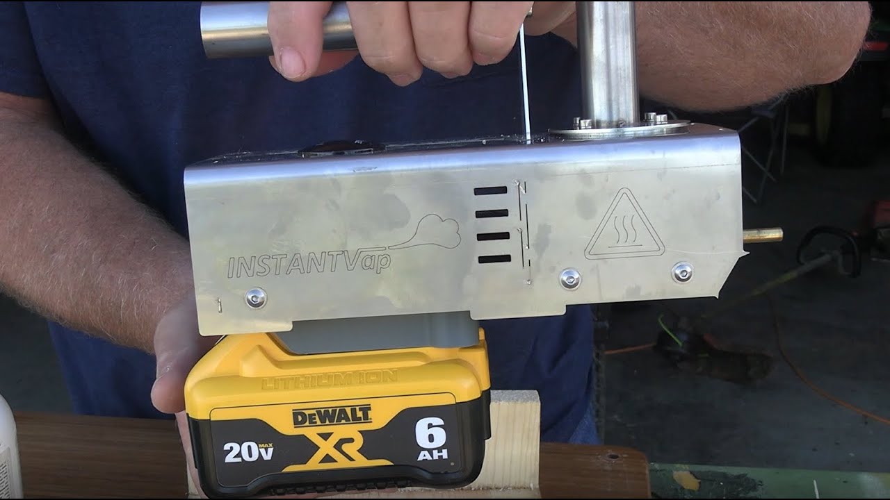 #beekeeping :# InstantVap #oxalic acid vaporizer at work