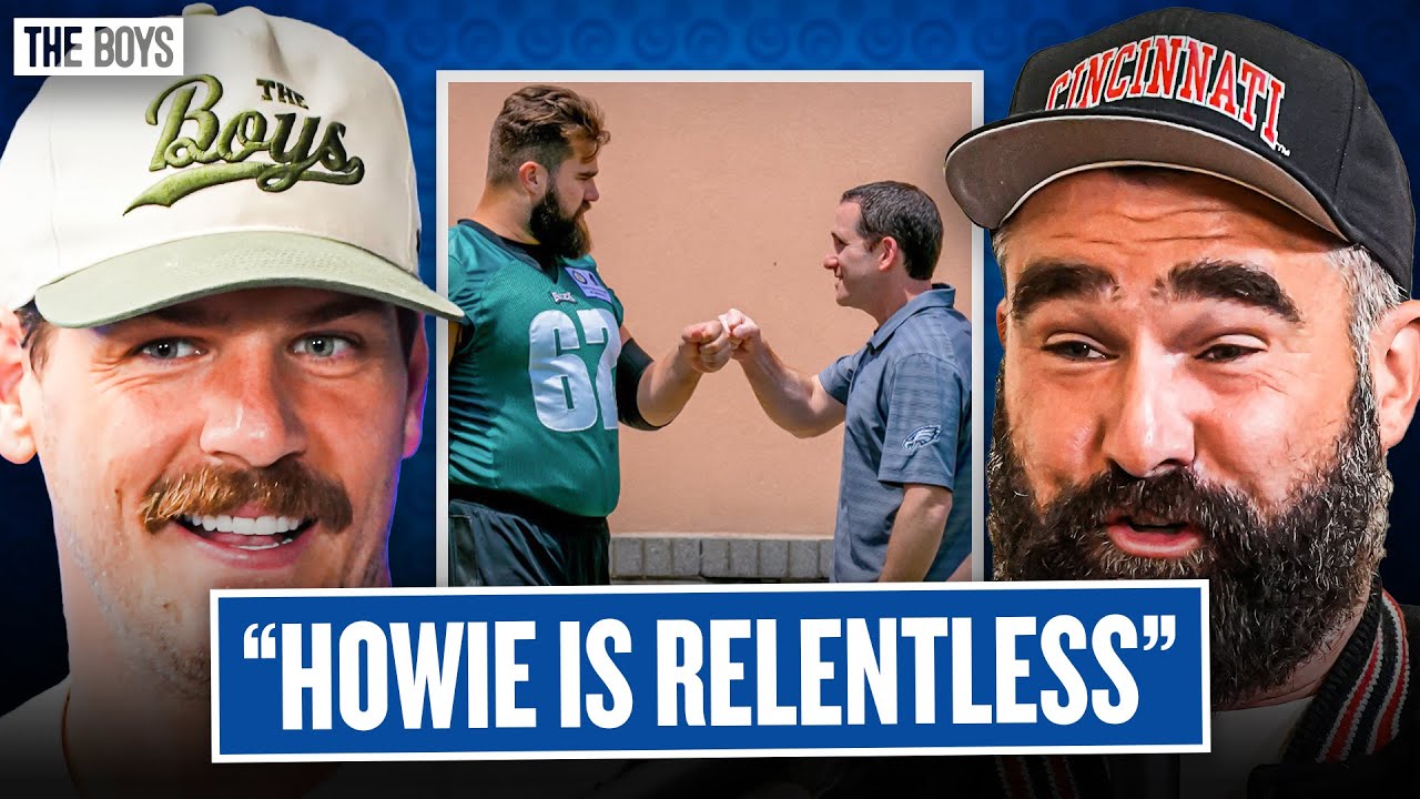 Jason Kelce's Relationship With Howie Roseman + Retiring From The Eagles | Bussin' With The Boys