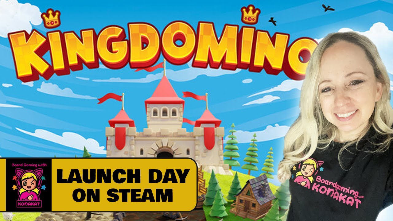 Kingdomino Launch Day! King Kona has arrived!