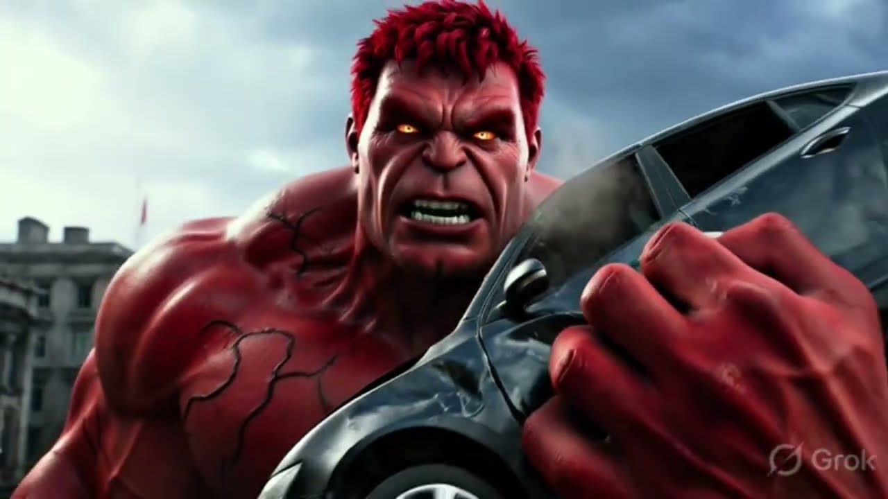 Thanos Kidnapped Hulk’s Daughter… Big Mistake! 😱#hulk#redhulk#hulksavesdaughter#superhero#marvel