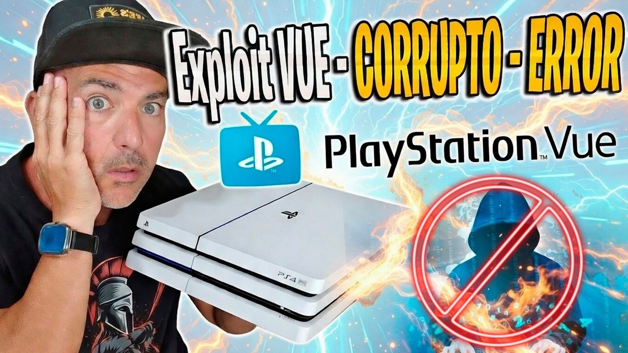 Exploit VUE PS4  Se ha corrompido la APP y ahora el EXPLOIT no funciona  ¿QUÉ HACEMOS