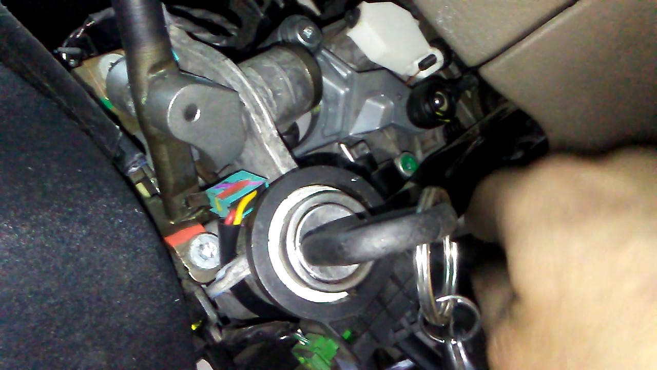 2002 Ford Explorer broken gear shift off column vid 2