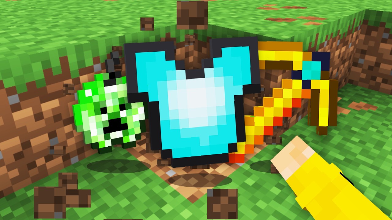 Minecraft, But Drops Are Random And Modded..