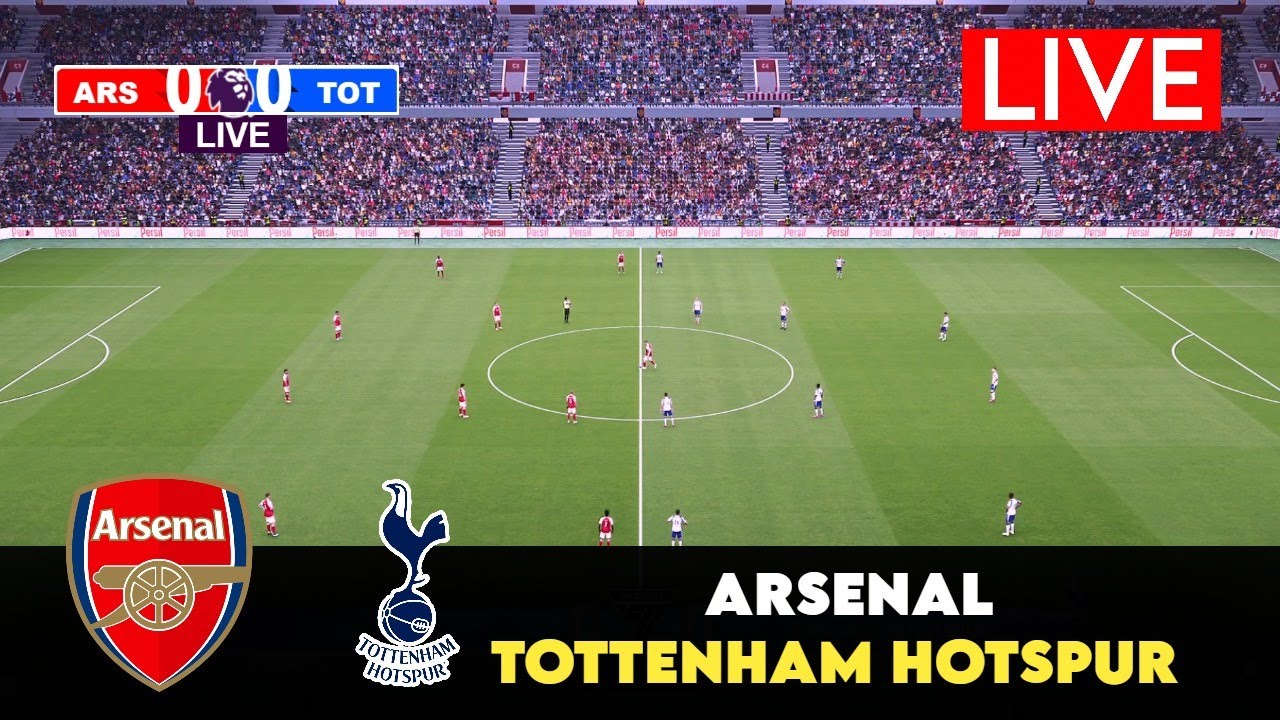 🔴LIVE : Arsenal vs Tottenham Hotspur | Premier League 2025 | Match Live Now | SIMULATION