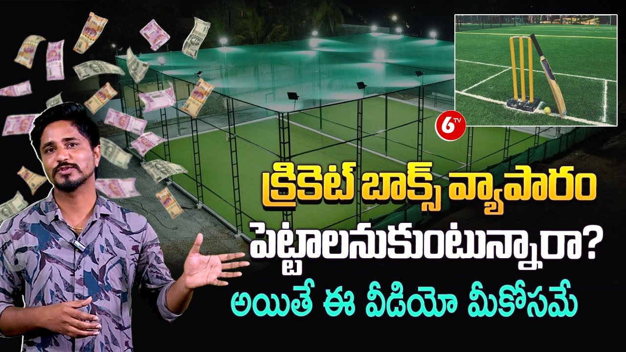 Box Cricket Business Ideas | Box Cricket | Setup a Rooftop Cricket Business | 6TV Digital