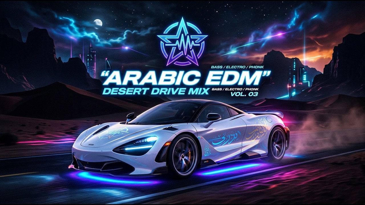 Arabic EDM Night Drive Mix 🚗 Progressive Deep House & Tech House Club Energy