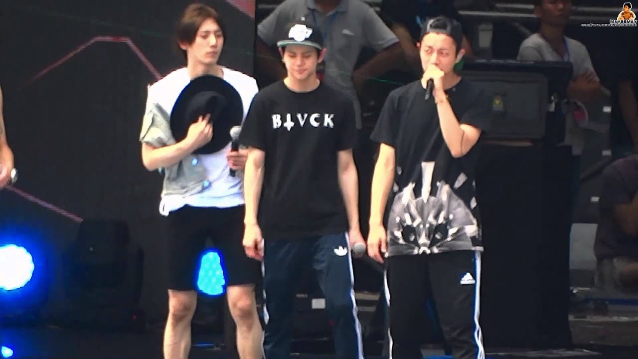 140802 비스트 BEAST Crazy Kpop Concert in Shenzhen rehearsal - Shadow 그림자