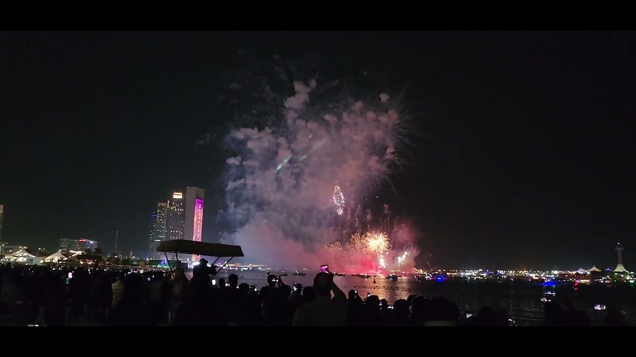 Abu Dhabi Fireworks New Year 2024