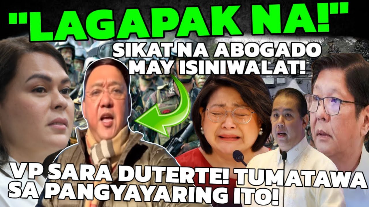 VP SARA DUTERTE TINAMAAN NG MATINDING SWERTE! SIKAT NA ABOGADO MAY NAKAKAKILABOT NA ISINIWALAT!