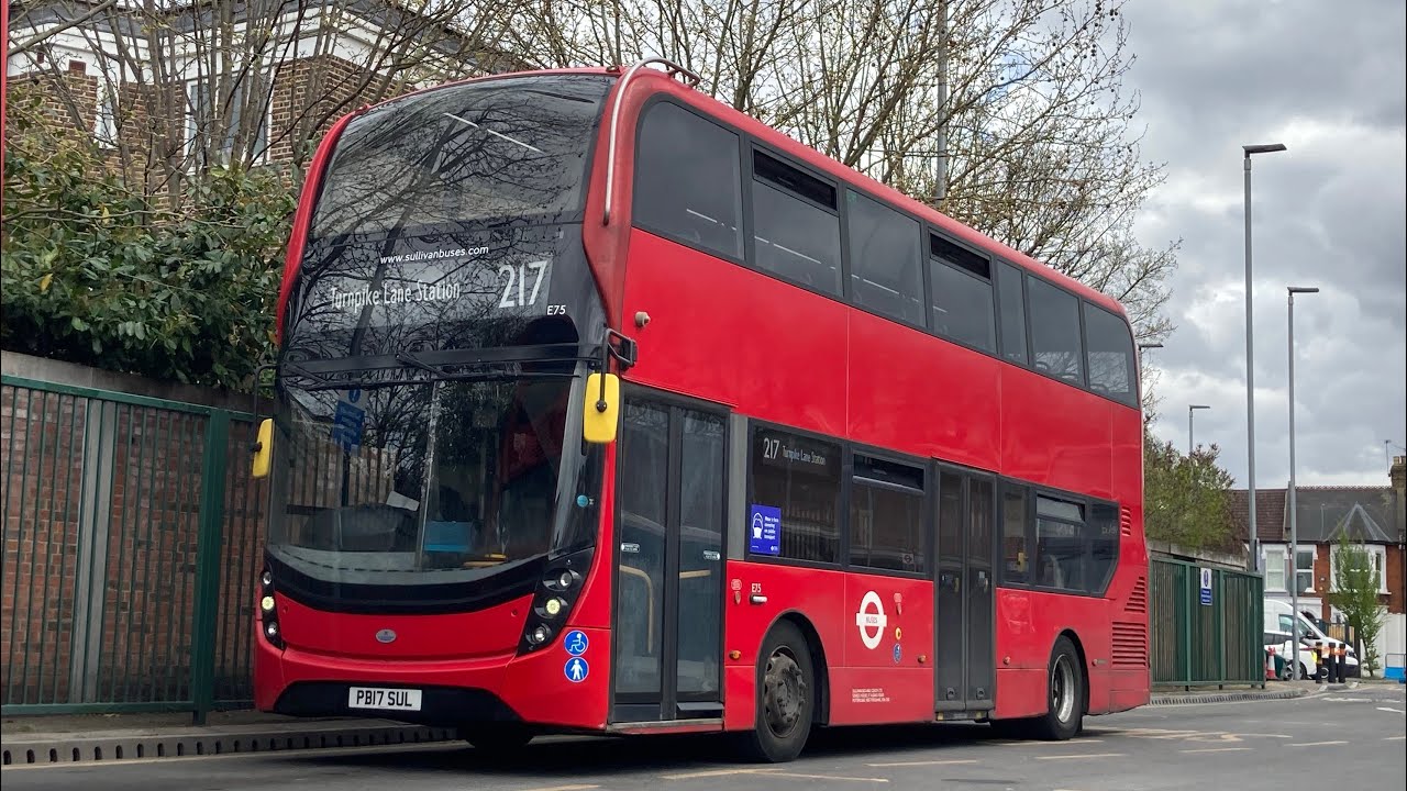 FRV+ DIVERSION.Ramadan Special Advent Day 7.Sullivan Buses route 217 Waltham Cross to Turnpike Lane.