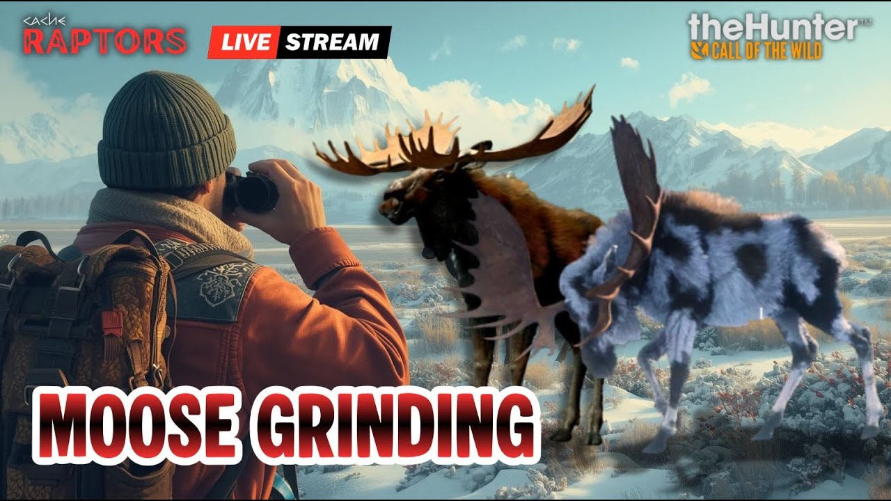 Will Great One #50 be a MOOSE? | Call of the Wild LIVE STREAMING (Portrait)