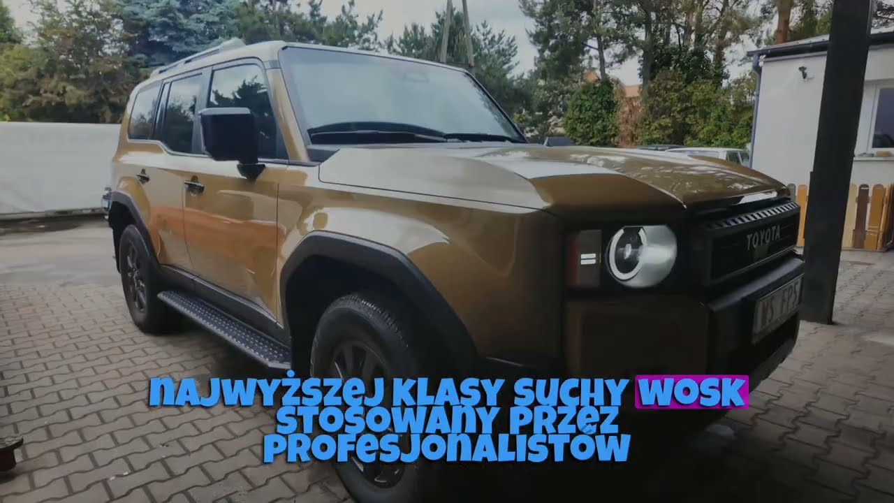 Zabezpieczenie antykorozyjne Toyota Land Cruiser &ndash; Innotec Hi-Temp Wax Dry w akcji!