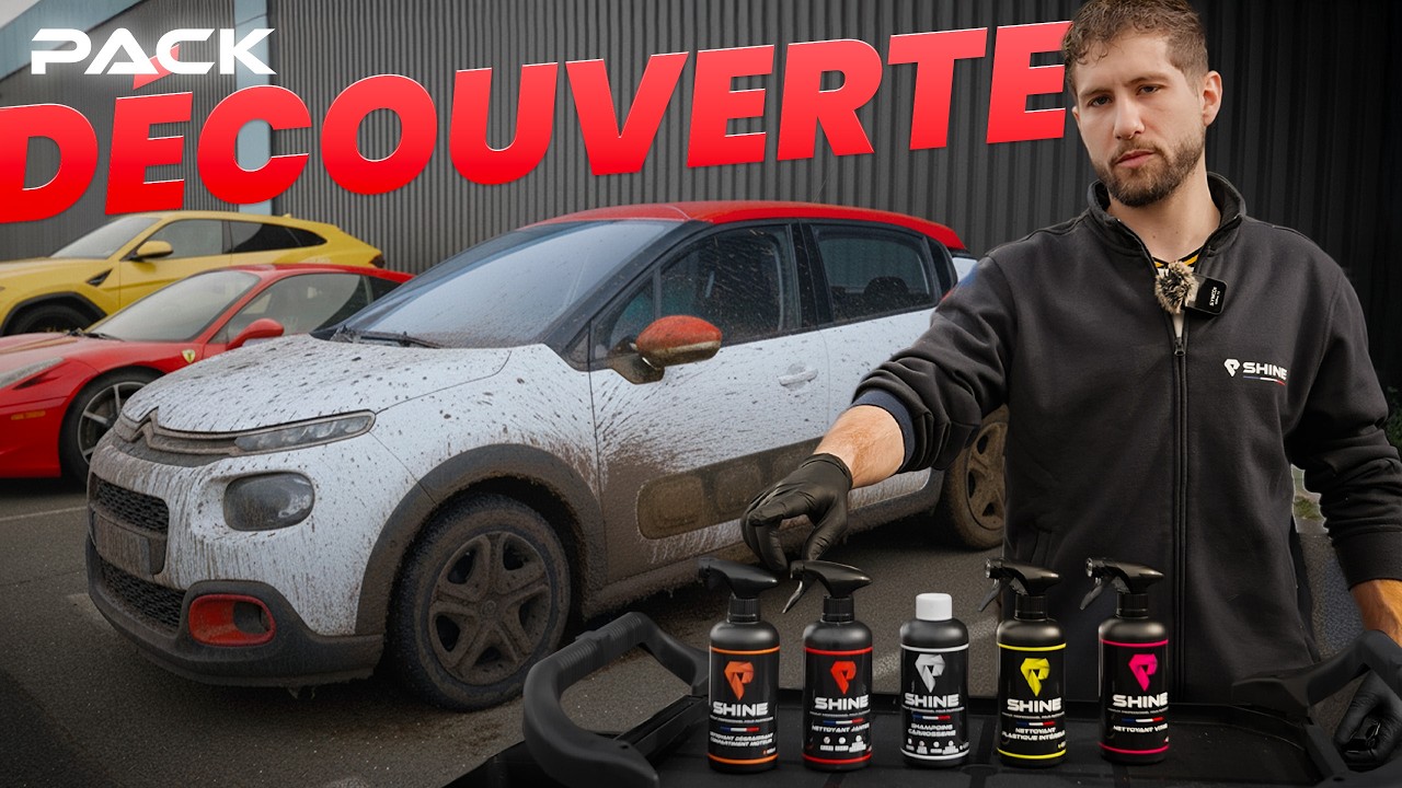 Voici le PACK DÉCOUVERTE SHINE !! L'allié ULTIME pour un nettoyage facile et professionnel !!