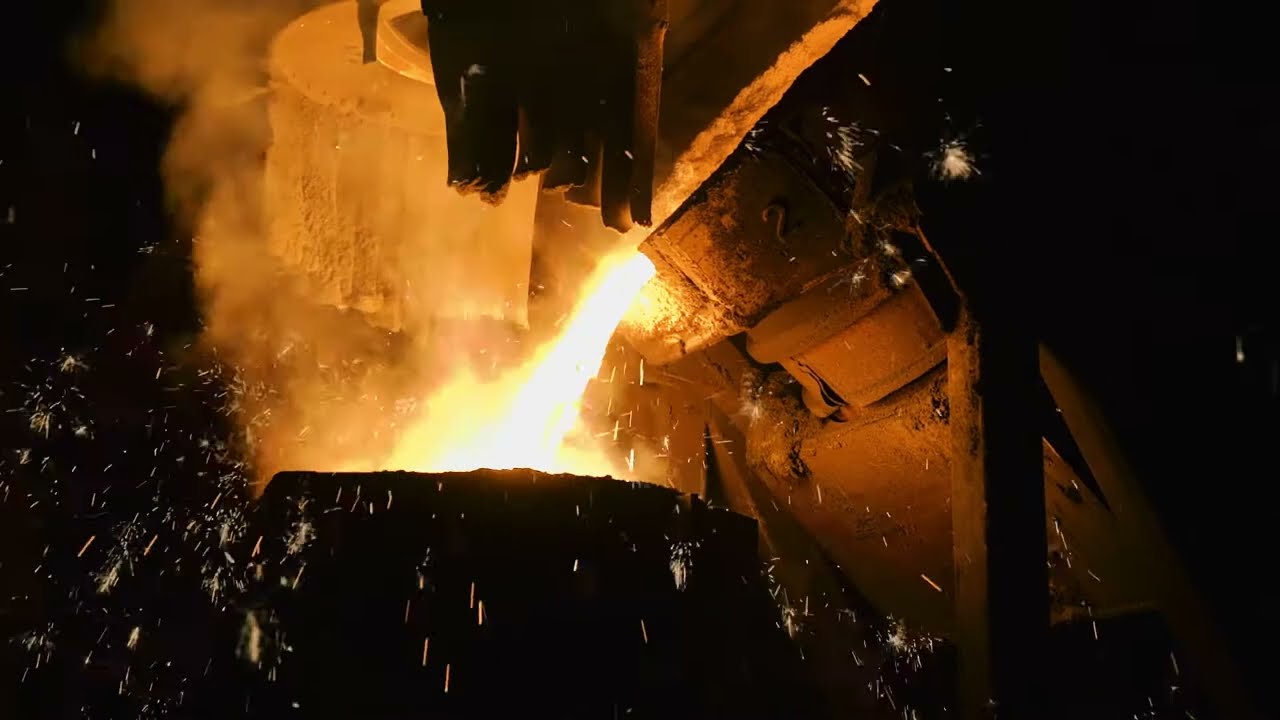 How ductile iron pipe is made.