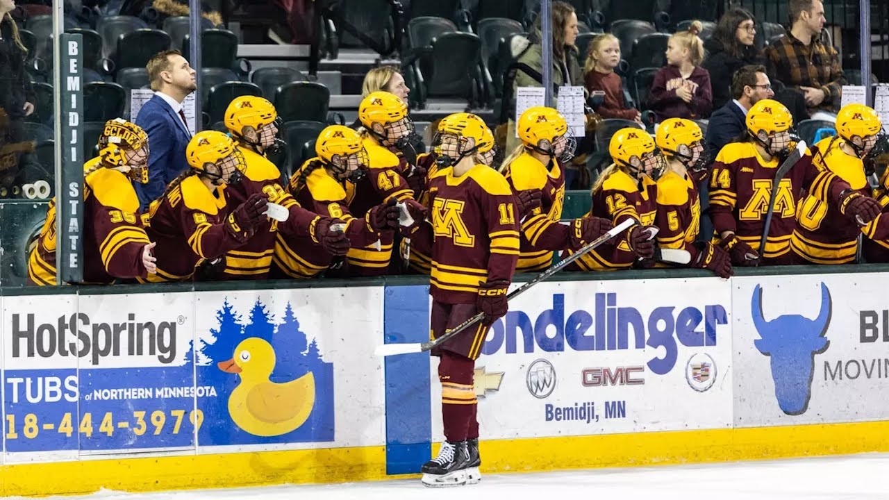 Highlights: #3 Minnesota Women's Hockey Sweeps Bemidji State