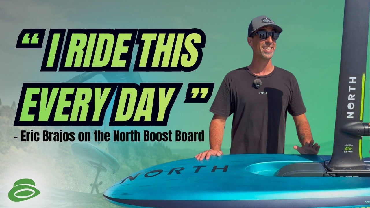 Эрик Бражос из North подробно разбирает доску Boost Board | Революционное решение для фойл-драйвов?