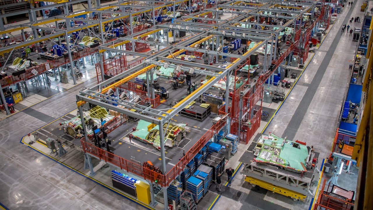Northrop Grumman&rsquo;s F-35 Integrated Assembly Line