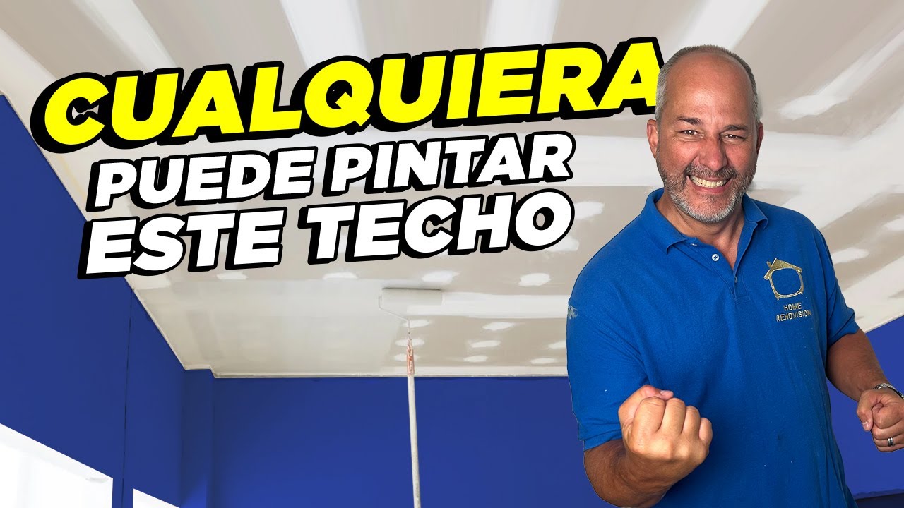 Como pintar un techo como un profesional