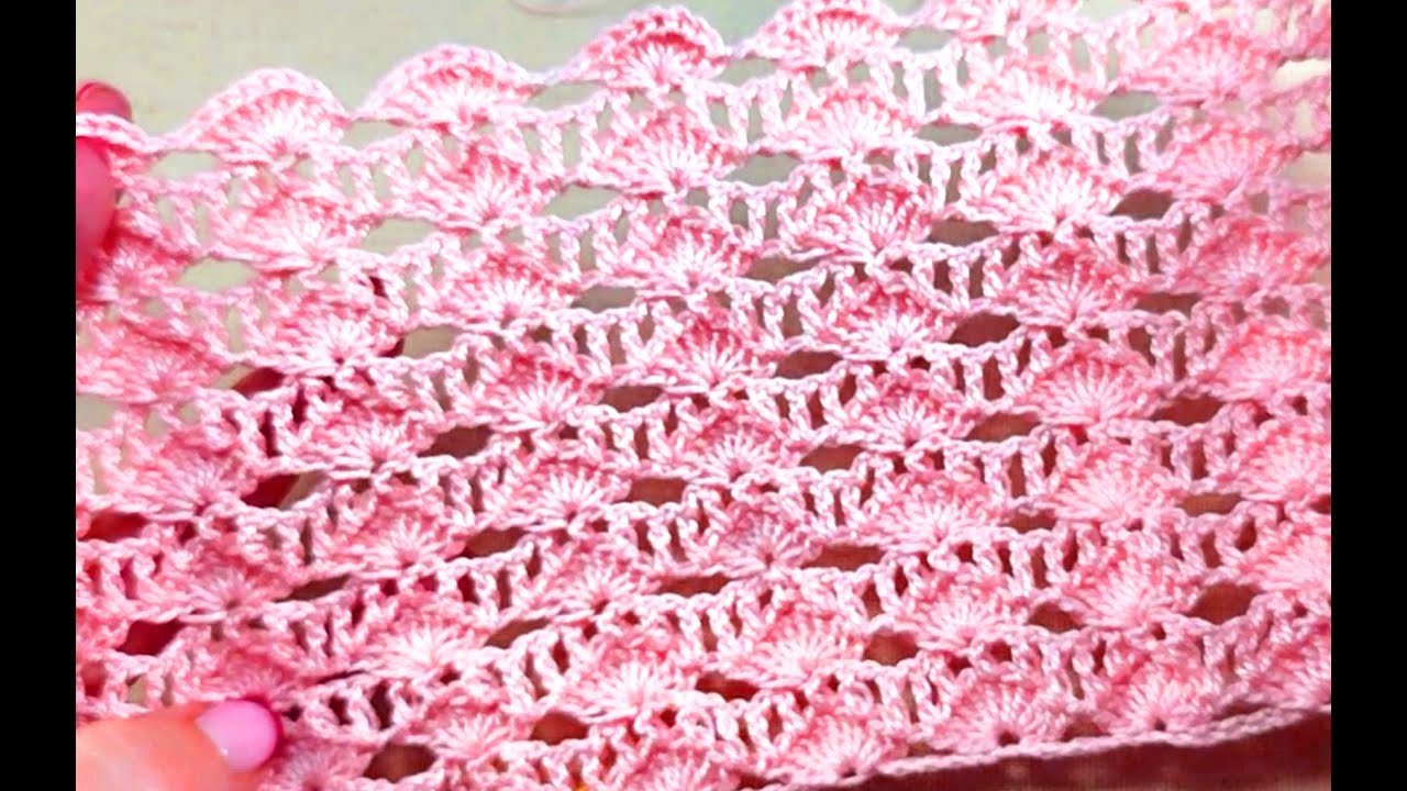 Increible! No te podras resistir con esta bonita puntada a crochet ! Haras cosas increibles
