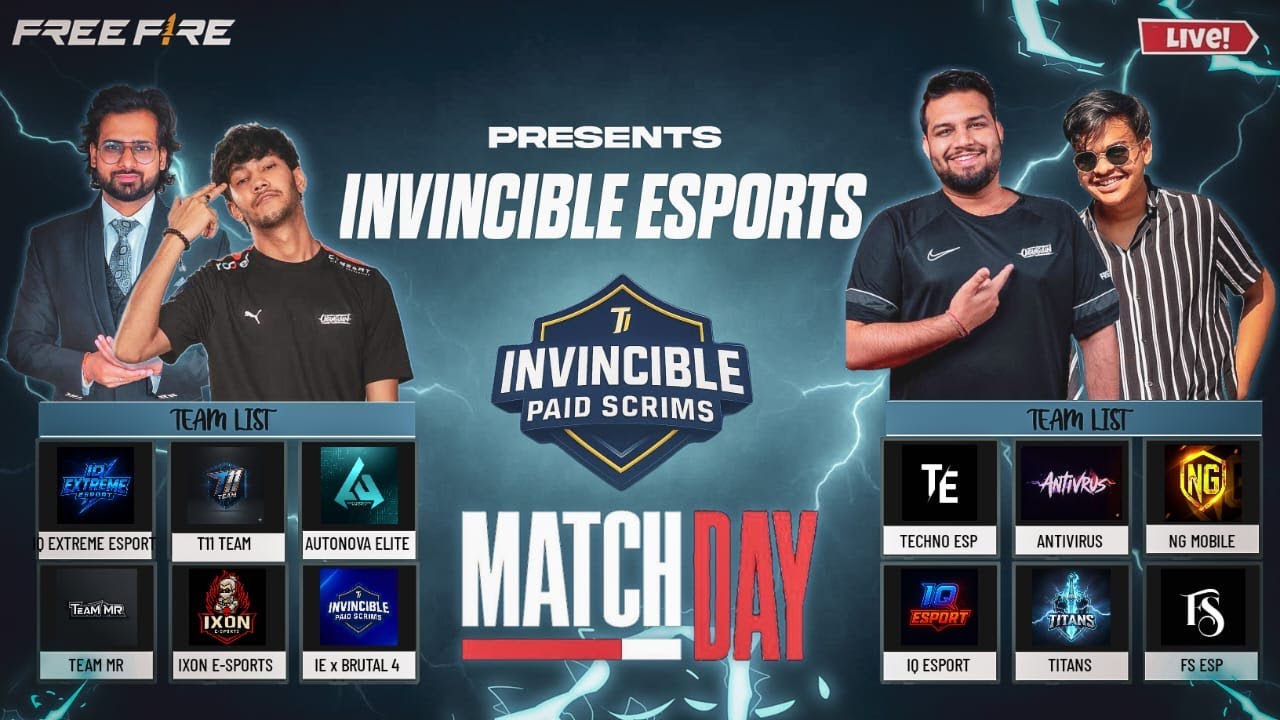 🥶 INVINCIBLE PAID SCRIM PRESENT LIVE LOBBY  // 12  AM // 7 MARCH #freefireindiatournament #viral 🔥
