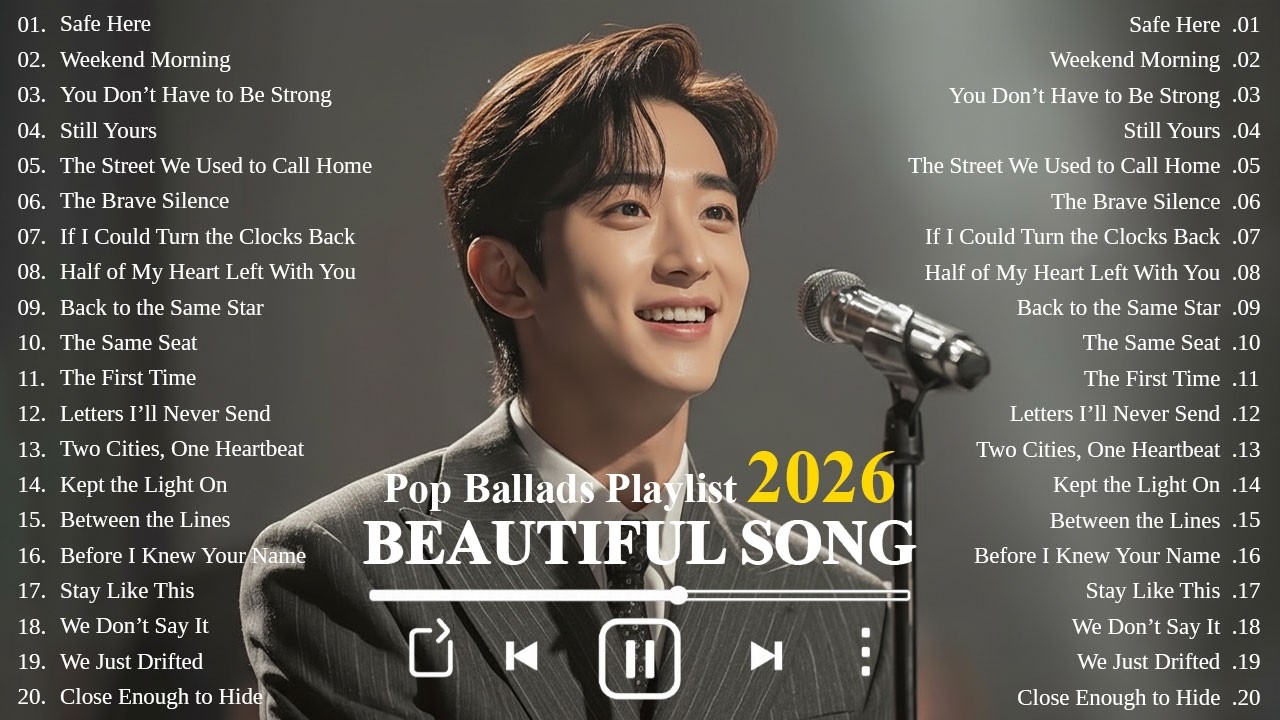 Romantic Ballads Love Songs 2026 | Beautiful & Relaxing Love Songs | K-Drama OST Vibes